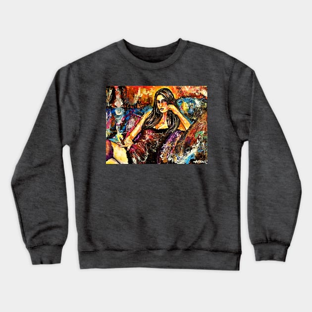 Lounge lady 803 Crewneck Sweatshirt by amoxes